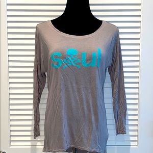 SoulCycle (M) Long sleeved soft Tee! Gently worn!